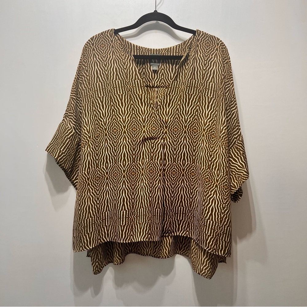 Worthington Blouse/Tunic,
Woman’s 2X Classic Boho Flowy top